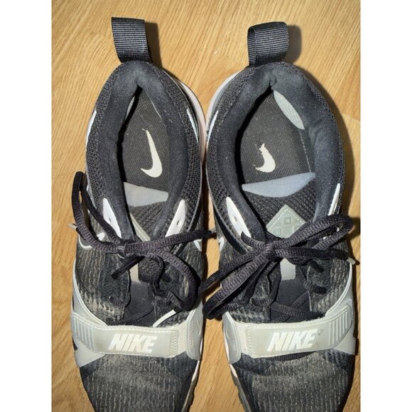 Nike Air Zoom Diamond Elite Turf Baseball Shoes Black DZ0503-001 Size 12 - Picture 8 of 9